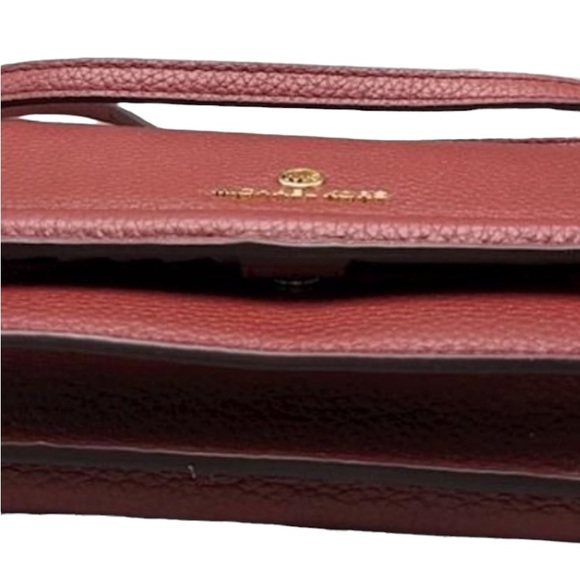 Michael Kors NWT Pebbled Leather Jet Set Crossbody - Picture 3 of 6